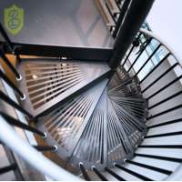 Custom spiral staircase treads for sale outdoor stairs