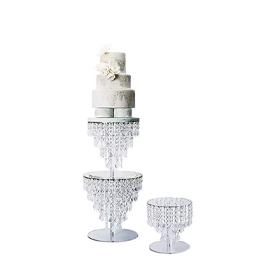 Wedding dessert acrylic display stand multi-layer cake stand (S size)