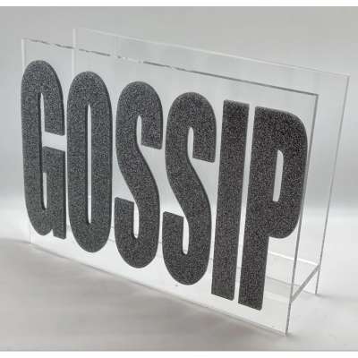 Acrylic Magazine Rack Gossip