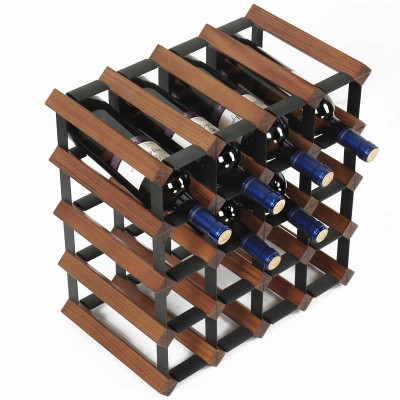 Customized wooden wine stand