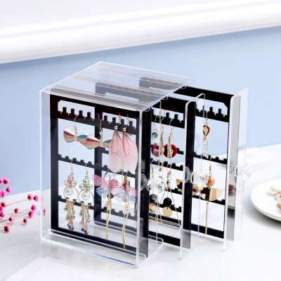 Jewelry collection box hot Sale Cheap Cosmetic Makeup  Display Racks  Customize Variety Of Acrylic Cosmetics Rack Products