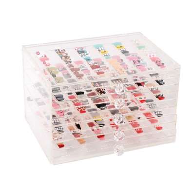 2020 Factory direct sale new transparent acrylic manicure sample display box