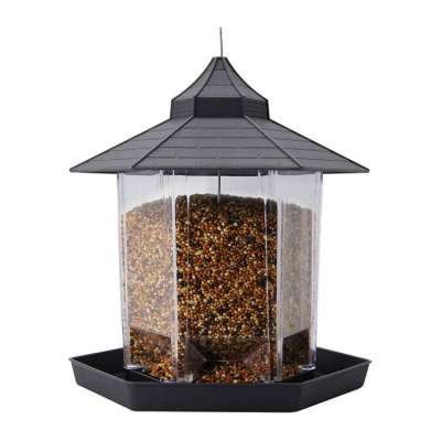 2020 Hot Sale Round Hanging Garden Automatic Squirrel Proof Bird Feeder