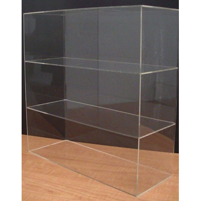 Hot Sale Lucite Acrylic Countertop Display Case ShowCase Box Cabinet