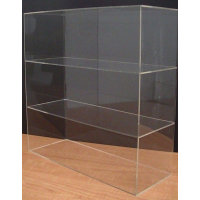 Hot Sale Lucite Acrylic Countertop Display Case ShowCase Box Cabinet